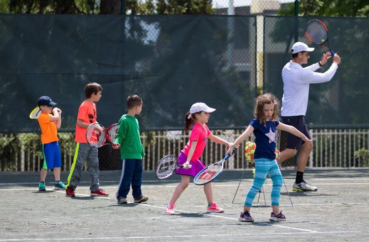 Kids at Level7 summer camp